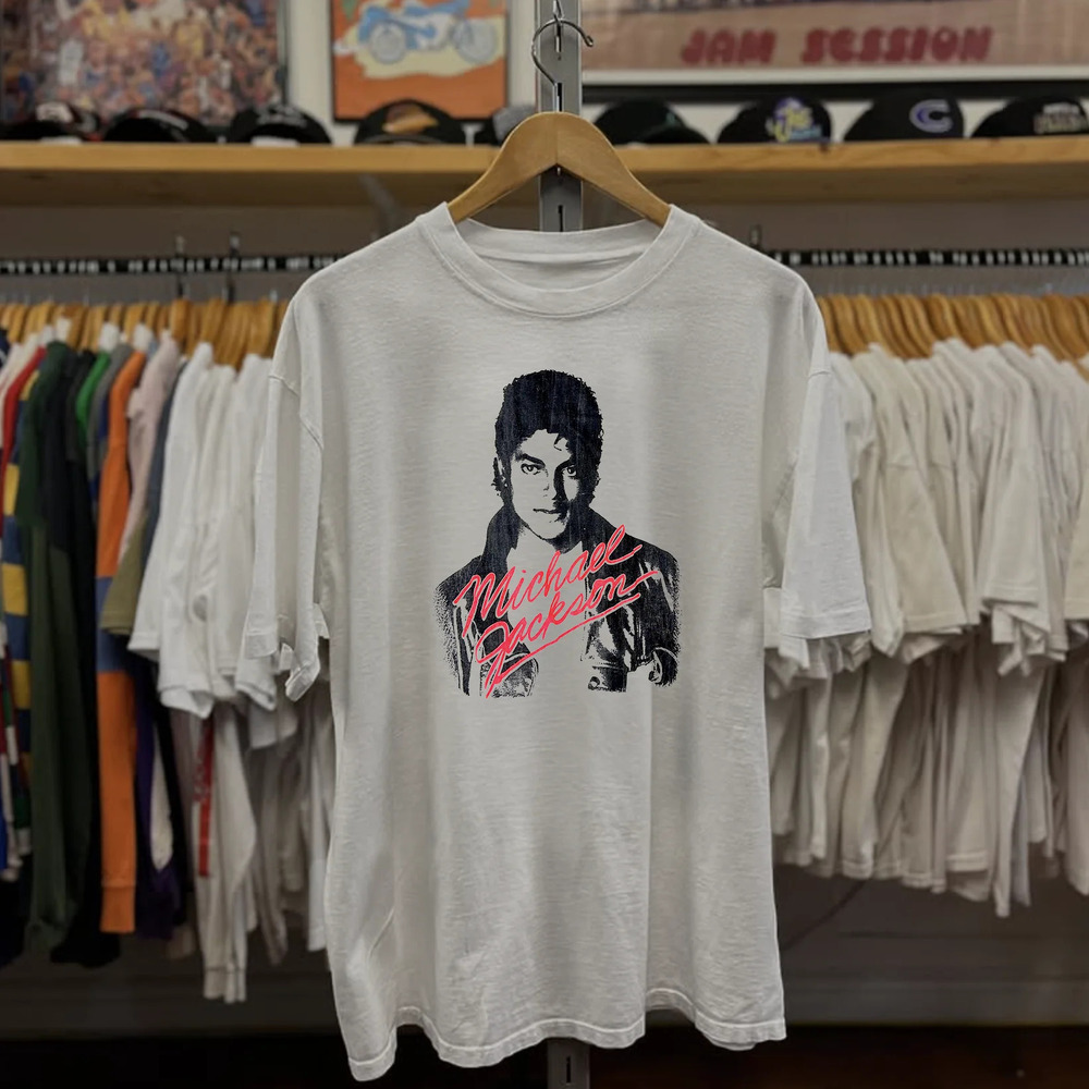 Rare Michael Jackson , White Tee